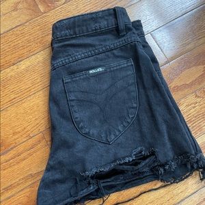 Rolla’s Duster High Rise Slim Cut Off Shorts